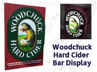 Woodchuck Hard Cider Light Up Bar Sign Display