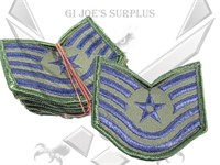 180 pr NOS Military USAF Uniform Stripes Patches