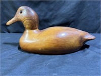 VTG Carved Wooden Duck Decoy