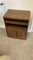 Small wood cabinet