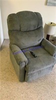 Lift chair, like new, gray, less than 6 months