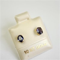 $240 10K  Lolite  Earrings
