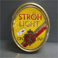 Stroh Light Beer Advertising Sign
