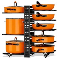 Werseon Pot Rack Organizers 8 Tiers Pots and Pans