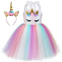 Tutu Dreams Unicorn Tutu Dress for Girls 1-10Y Hal