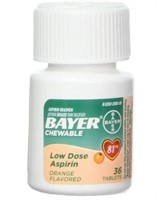 Chewable Low Dose Aspirin  81 mg Tablets  Orange 3