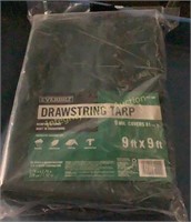Everbilt Drawstring Tarp 9’ x 9’
