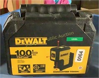 DeWalt 100’ 3-Spot Laser $119 Retail