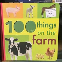 100 Things On The Farm Baby Book