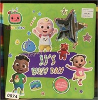 Cocomelon JJs Busy Day Baby Book