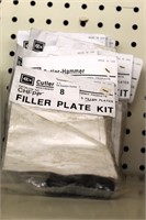 Lot 9 Cutler Hammer Filler Plate Kits CHFPP
