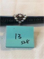 Opal/Ruby 14 Kt ring #13