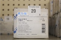 (5x bid) Eaton FAZ-C16/3 Circuit Breakers