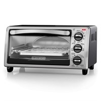 BLACK+DECKER 4-Slice Convection Oven, Stainless