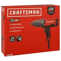 Craftsman 7.5 Amps 1/2 in. Corded Brushed Impact
