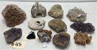Geology Lot - Fossils, Gemstone Crystals, Coral