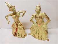 Asian Dancer Figurines
