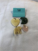 Miscellaneous pendant and charm lot #44