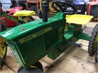 John Deere 4020 Diesel pedal tractor, narrow