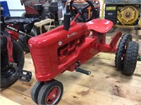 Farmall "Super H" pedal tractor, Dyersville, Ia.