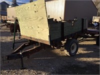 Pick up flatbed 2 wheel trailer, used to haul