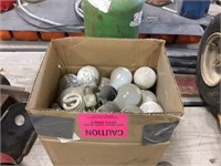 Box used light bulbs.