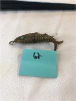 Unique fish pendant#62