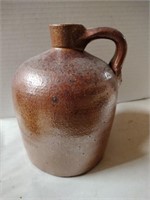 Pottery glazed jug 7 in