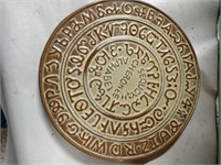 Sequoyah porcelain alphabet