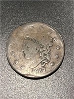 1837 Coronet Liberty One Cent Penny