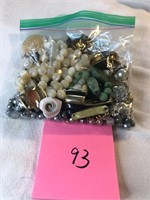 Bag of broken jewelry #93