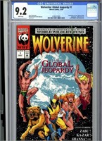 Vintage 1993 Wolverine: Global Jeopardy #1 Comic