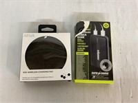 ATIVA  CHARGING PAD AND POWER XCEL POWER BANK