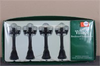 Village "Battery Operated Boulevard Lampposts"