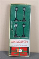 "Battery Operated Street Lamp Set" (4)