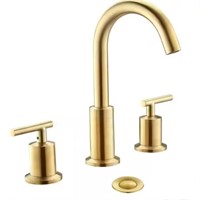 Phiestina Brushed Gold Wides pread 8 in. 2 Handle
