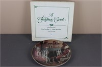 A Christmas Carol Collector's Plate #2 1992