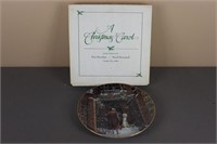 A Christmas Carol Collector's Plate #4 1994