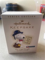 Hallmark Keepsake Ornament THE LEGAL BEAGLE