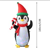 CHRISTMAS Inflatable PENGUINE WITH LIGHTS