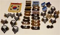 Military Lapel Pins - O.C.S., Bars, Patch & More