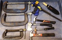 Tools - C-Clamps, Hammers, Hatchet & More