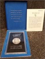 1884-CC Carson City Unc. GSA Morgan Silver Dollar