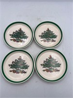 Spode Christmas Tree Round Porcelain Coasters