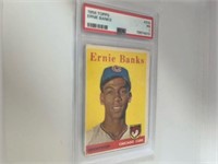 1958 Topps Ernie Banks PSA 1