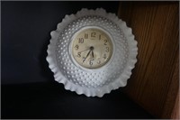 Plastic Home Co Ruffle Hobnail Clock