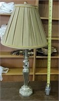 Beautiful Silver and Gold Lamp