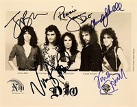 Dio signed promo photo