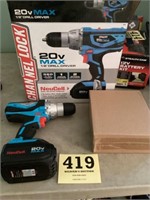 Believe to be new Channel Lock 20v Cordless Drill