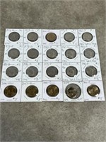 One dollar coins including Susan B Anthony,